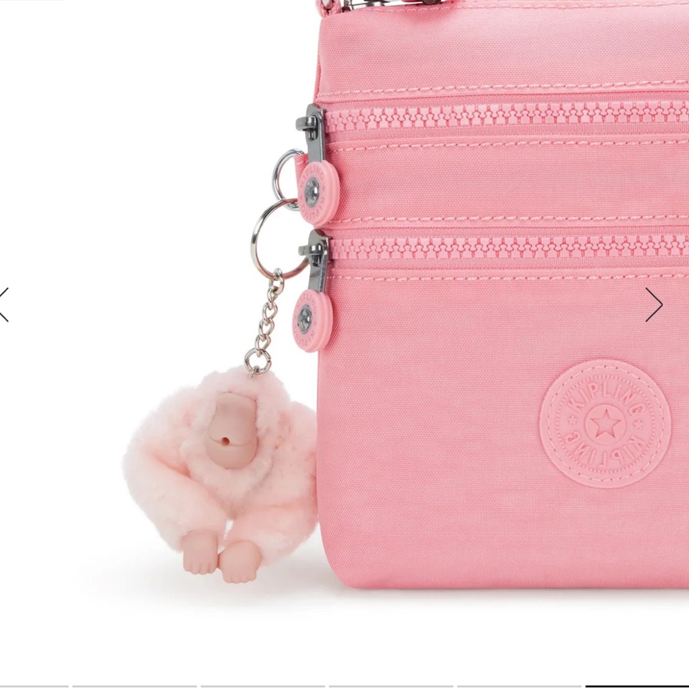 Kipling Alvar Mini Crossbody Bag ‘Enjoyable Blush’ - Picture 6 of 6